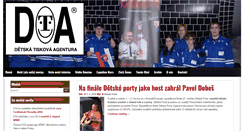 Desktop Screenshot of dta.cz