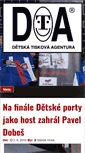 Mobile Screenshot of dta.cz